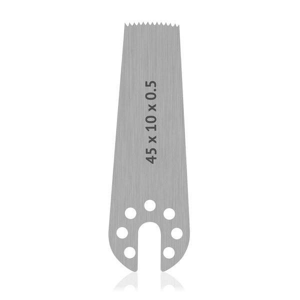 L: 45, B: 10, H: 0.5mm